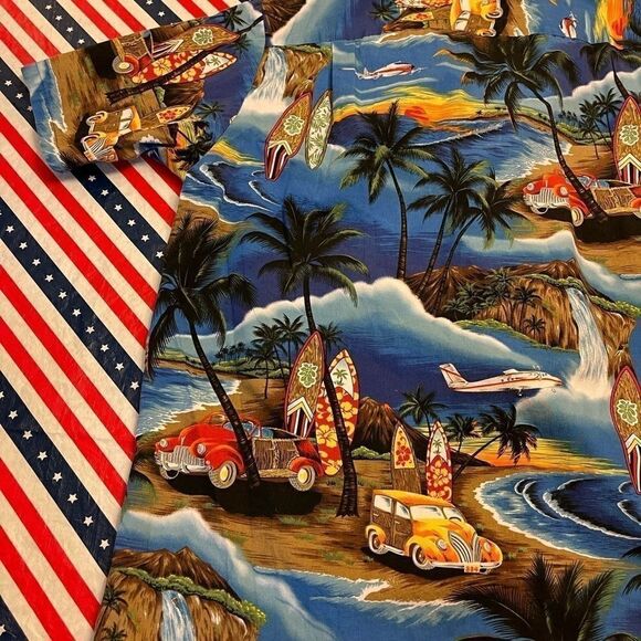 Royal Creations Hawaiian Aloha Button Down Shirt - Picture 14 of 16